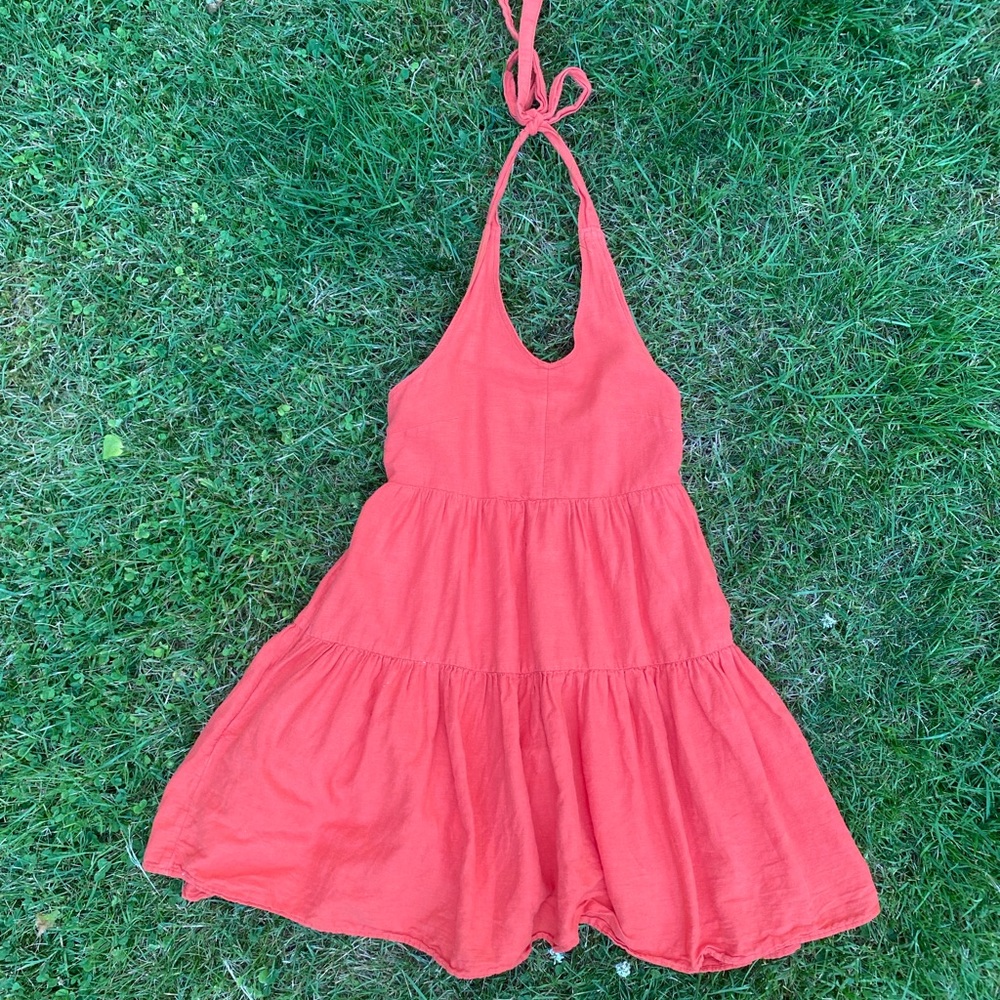 American Eagle Orange Dress